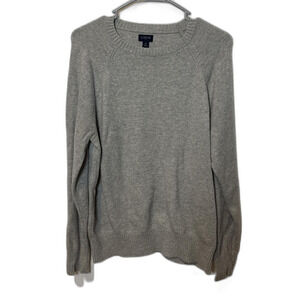 J crew 30% Lamb's Wool Men's Grey Sweater Size M